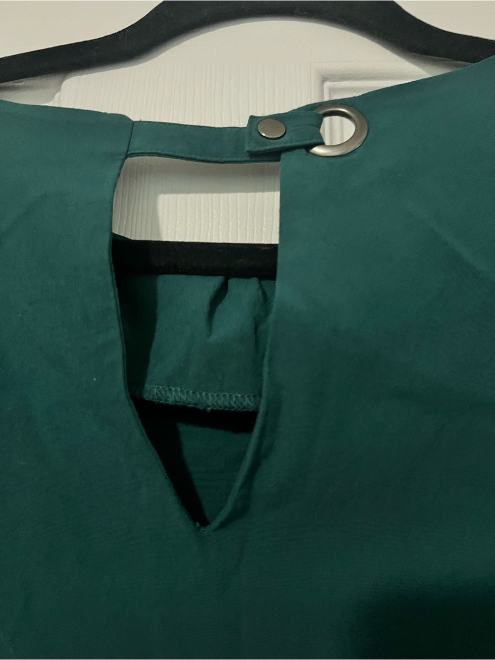 Reitmans Teal Green Short-Sleeve Shift Dress - Picture 4 of 4